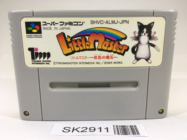 SK2911 Little Master Niji Iro no Maseki SNES Super Famicom Japan