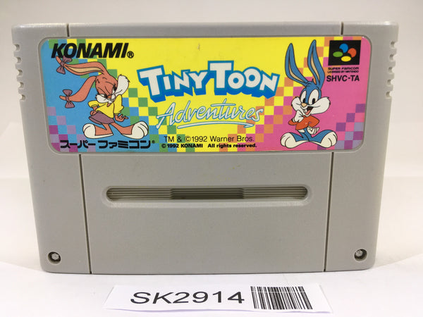 SK2914 Tiny Toon Adventures Buster Busts Loose SNES Super Famicom Japan