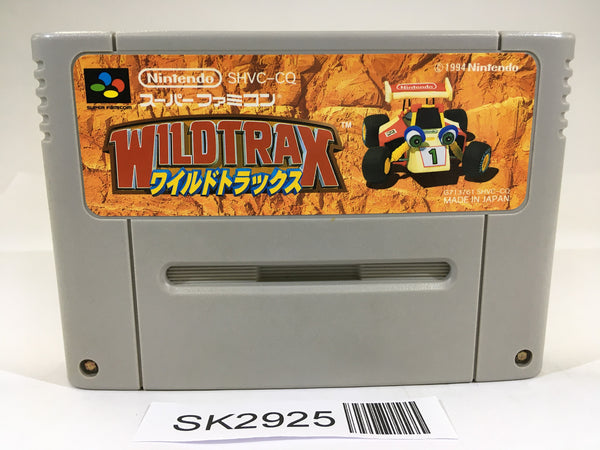 SK2925 Wild Trax Stunt Race FX SNES Super Famicom Japan
