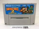 SK2952 Super Donkey Kong Country 2 SNES Super Famicom Japan