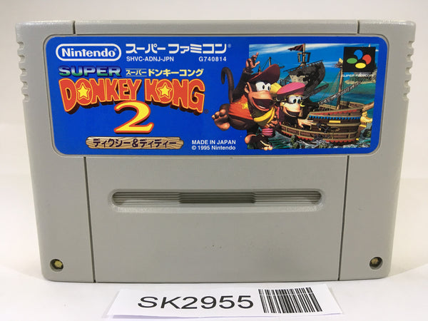 SK2955 Super Donkey Kong Country 2 SNES Super Famicom Japan
