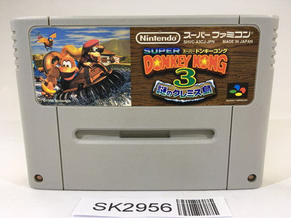 SK2956 Super Donkey Kong Country 3 SNES Super Famicom Japan