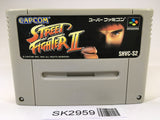 SK2959 Street Fighter II 2 SNES Super Famicom Japan