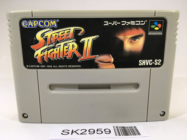 SK2959 Street Fighter II 2 SNES Super Famicom Japan
