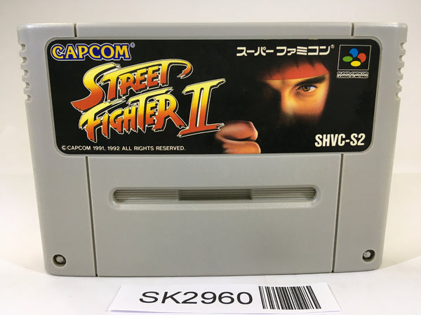 SK2960 Street Fighter II 2 SNES Super Famicom Japan