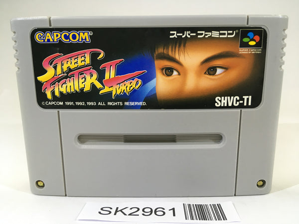 SK2961 Street Fighter II 2 Turbo SNES Super Famicom Japan