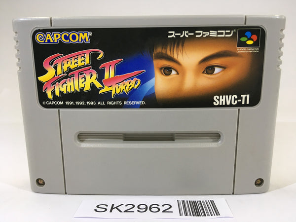 SK2962 Street Fighter II 2 Turbo SNES Super Famicom Japan