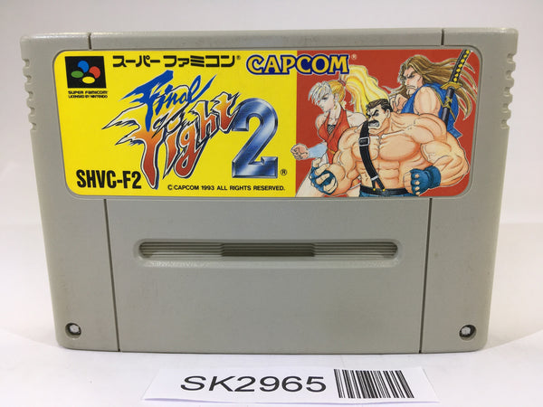 SK2965 Final Fight 2 SNES Super Famicom Japan