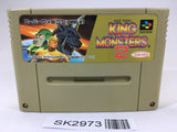 SK2973 King of the Monsters 2 The Next Thing SNES Super Famicom Japan