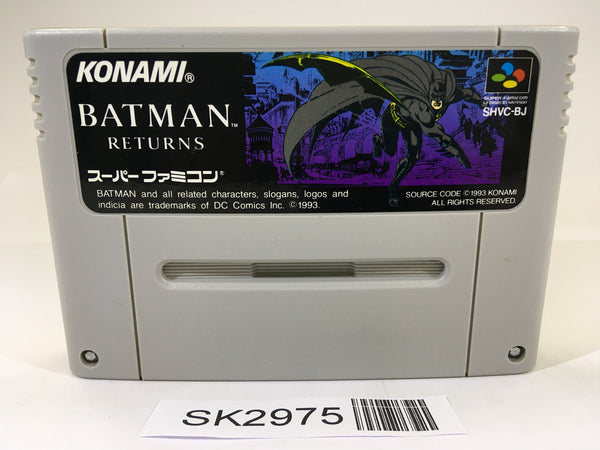 SK2975 Batman Returns SNES Super Famicom Japan