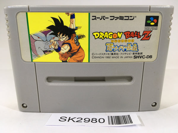SK2980 Dragon Ball Z Super Saiya Densetsu SNES Super Famicom Japan