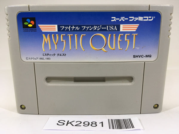 SK2981 Final Fantasy USA Mystic Quest SNES Super Famicom Japan