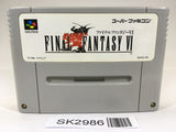 SK2986 Final Fantasy VI 6 SNES Super Famicom Japan