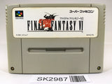 SK2987 Final Fantasy VI 6 SNES Super Famicom Japan