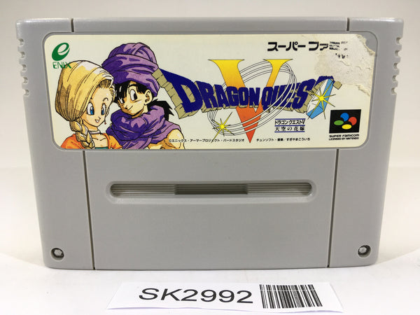 SK2992 Dragon Quest V 5 SNES Super Famicom Japan