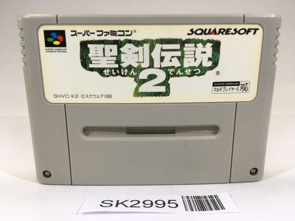 SK2995 Seiken Densetsu 2 Secret of Mana SNES Super Famicom Japan