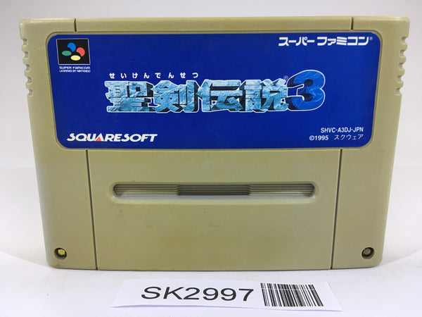 SK2997 Seiken Densetsu 3 Secret of Mana SNES Super Famicom Japan