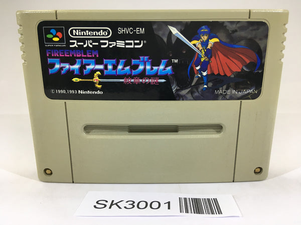 SK3001 Fire Emblem Monshou no Nazo SNES Super Famicom Japan