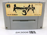 SK3008 Romancing Sa Ga 3 SNES Super Famicom Japan