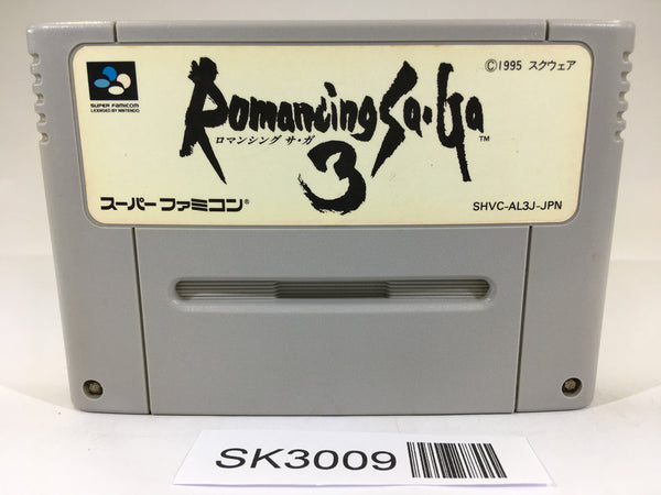 SK3009 Romancing Sa Ga 3 SNES Super Famicom Japan