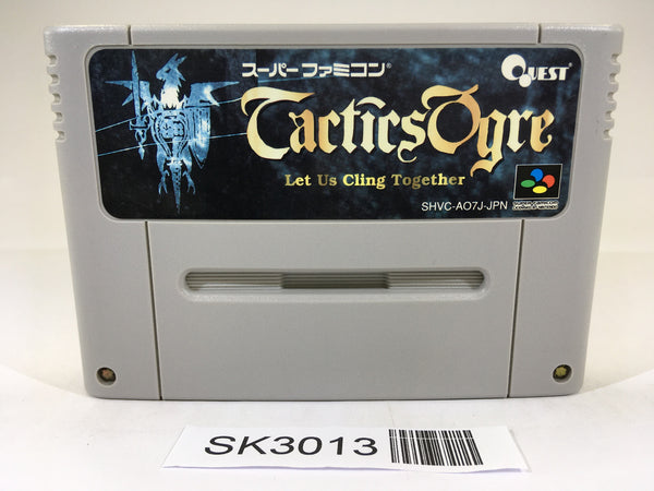 SK3013 Tactics Ogre Let Us Cling Together SNES Super Famicom Japan