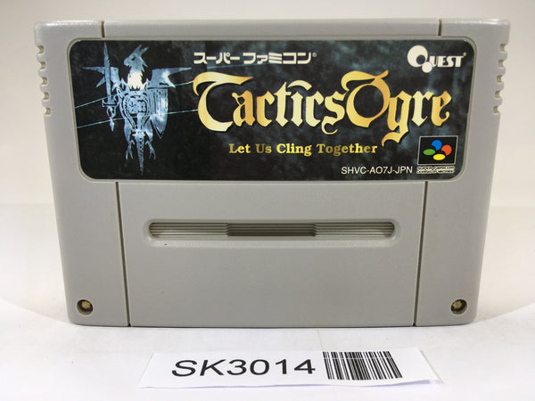 SK3014 Tactics Ogre Let Us Cling Together SNES Super Famicom Japan