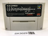 SK3029 Wizardry V 5 SNES Super Famicom Japan