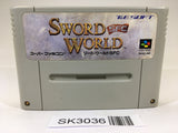 SK3036 Sword World SFC SNES Super Famicom Japan