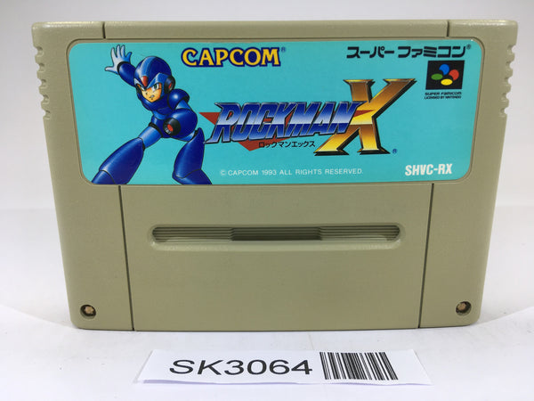 SK3064 Rockman X Megaman SNES Super Famicom Japan