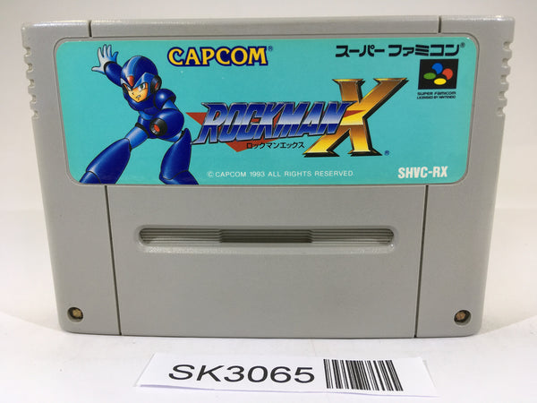 SK3065 Rockman X Megaman SNES Super Famicom Japan