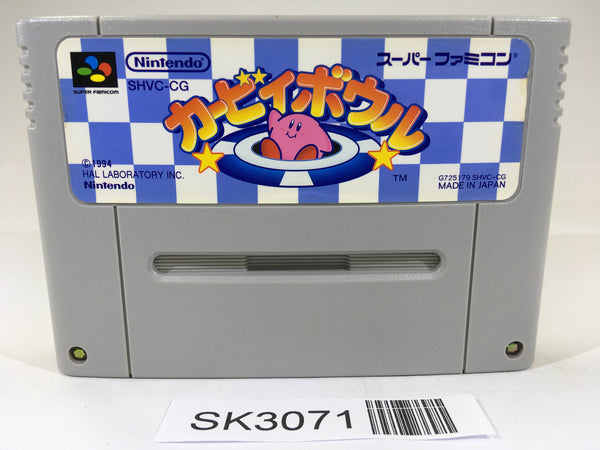 SK3071 Kirby Bowl Kirby's Dream Course SNES Super Famicom Japan