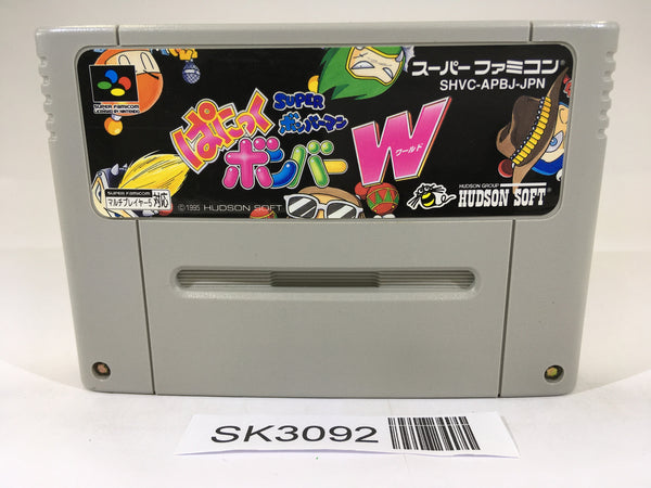 SK3092 Super Bomberman Panic Bomber World SNES Super Famicom Japan