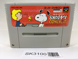 SK3100 Snoopy Concert SNES Super Famicom Japan