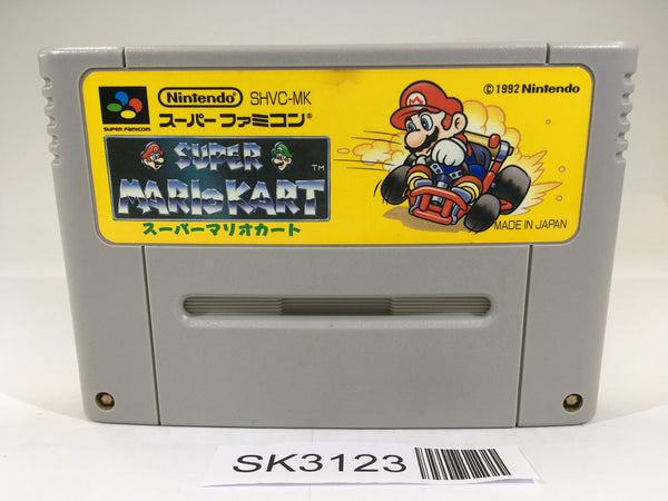 SK3123 Super Mario Kart SNES Super Famicom Japan