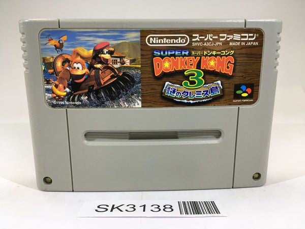 SK3138 Super Donkey Kong Country 3 SNES Super Famicom Japan
