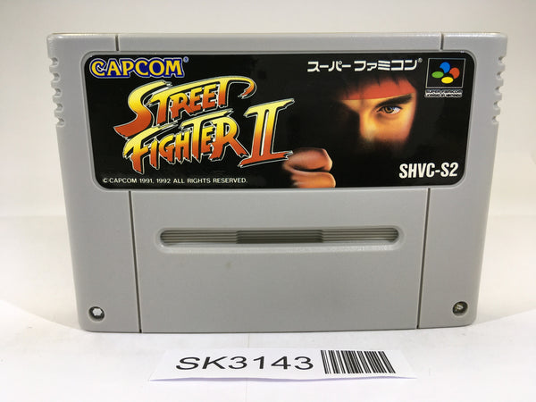 SK3143 Street Fighter II 2 SNES Super Famicom Japan
