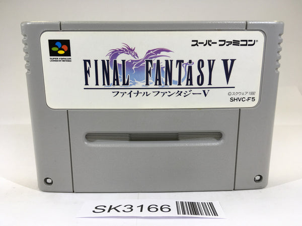 SK3166 Final Fantasy 5 V SNES Super Famicom Japan