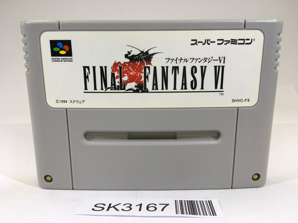 SK3167 Final Fantasy VI 6 SNES Super Famicom Japan