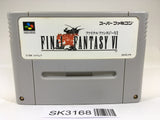 SK3168 Final Fantasy VI 6 SNES Super Famicom Japan