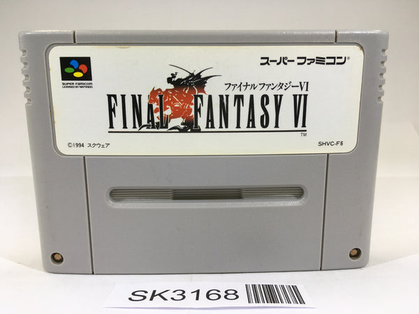 SK3168 Final Fantasy VI 6 SNES Super Famicom Japan