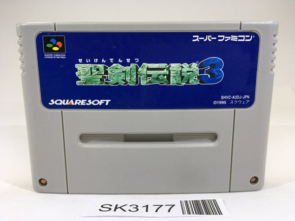 SK3177 Seiken Densetsu 3 Secret of Mana SNES Super Famicom Japan