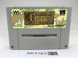 SK3183 Feda The Emblem Of Justice SNES Super Famicom Japan