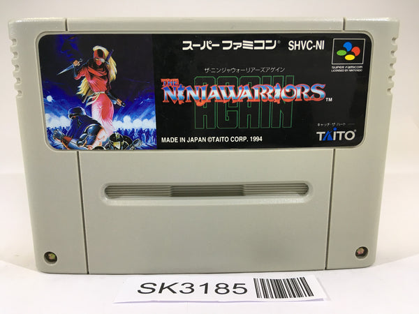 SK3185 The Ninja Warriors Again SNES Super Famicom Japan