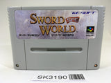 SK3190 Sword World SFC SNES Super Famicom Japan