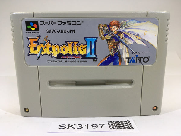 SK3197 Estpolis Denki II 2 Lufia SNES Super Famicom Japan
