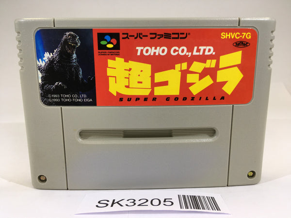 SK3205 Super Godzilla SNES Super Famicom Japan