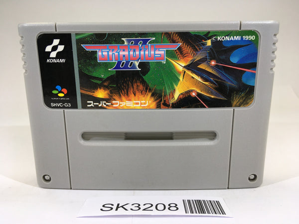 SK3208 Gradius III 3 Nemesis SNES Super Famicom Japan