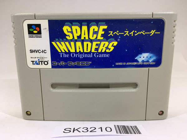 SK3210 Space Invaders The Original Game SNES Super Famicom Japan