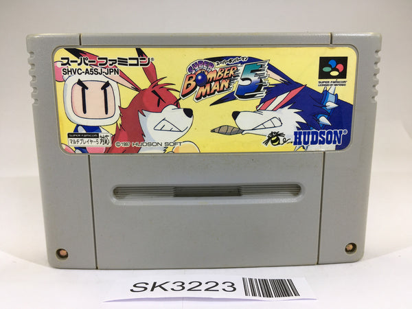 SK3223 Super Bomberman 5 SNES Super Famicom Japan