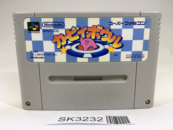 SK3232 Kirby Bowl Kirby's Dream Course SNES Super Famicom Japan